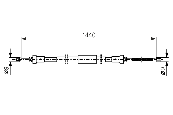 BOSCH 1 987 482 383 Cavo...