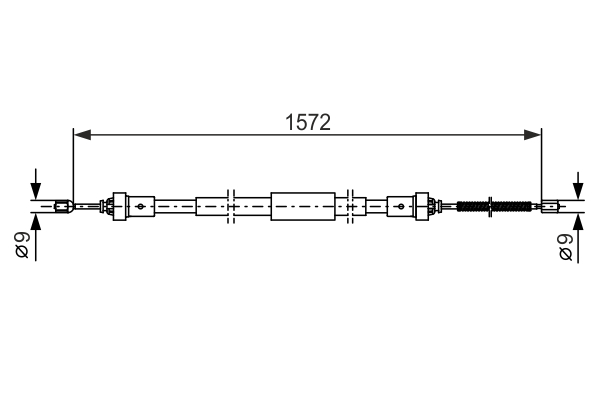 BOSCH 1 987 482 384 Cable,...