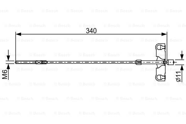 BOSCH 1 987 482 651 Cavo...