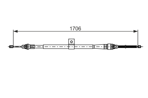 BOSCH 1 987 482 740 Cable,...