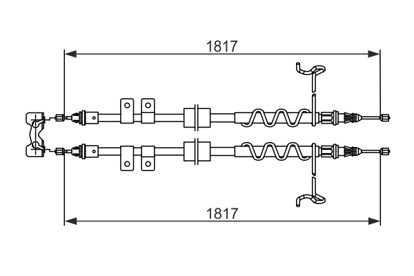 BOSCH 1 987 482 776 Tažné...