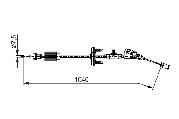 BOSCH 1 987 482 798 Cavo...