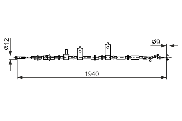 BOSCH 1 987 482 853 жило,...