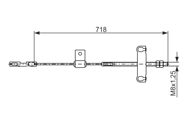 BOSCH 1 987 482 877 huzal,...