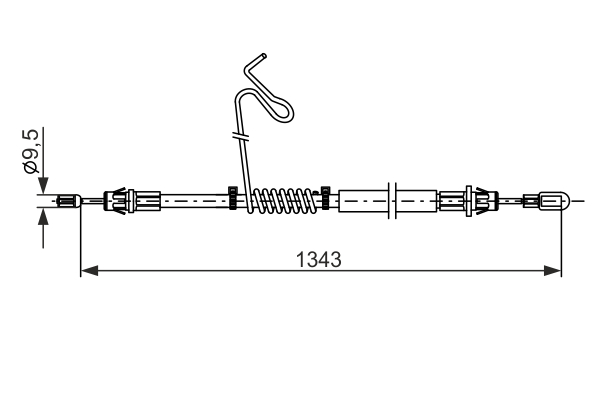 BOSCH 1 987 482 883 Cavo...