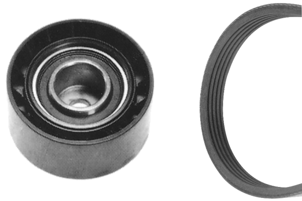 BOSCH 1 987 948 691 Keilrippenriemensatz