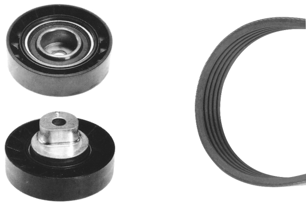 BOSCH 1 987 948 695 Keilrippenriemensatz