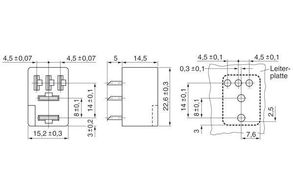 BOSCH 3 334 485 049 Zoccolo relè-Zoccolo relè-Ricambi Euro