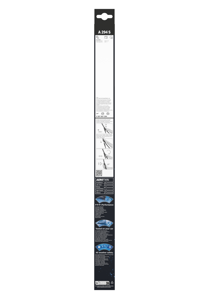 BOSCH 3 397 007 294 Aerotwin Wiper Blade for SMART