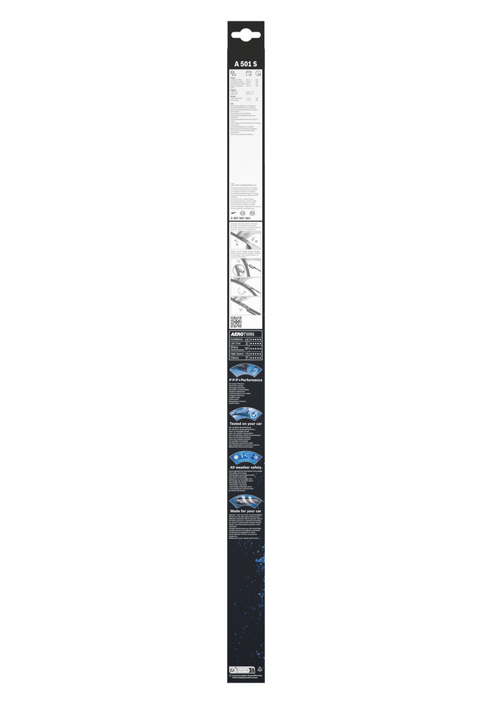 BOSCH 3 397 007 501 Aerotwin Wiper Blade for CITROËN PEUGEOT RENAULT