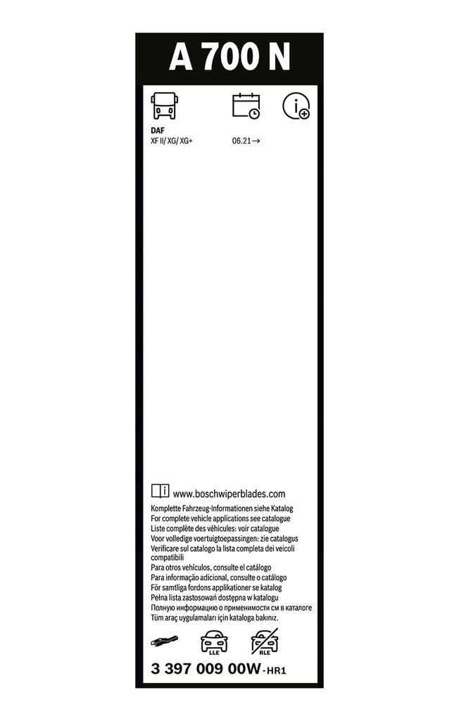 BOSCH 3 397 009 00W Aerotwin Wischblatt