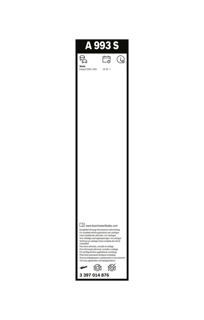 BOSCH 3 397 014 876 Aerotwin Wischblatt