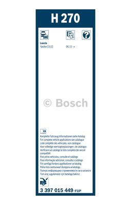 BOSCH 3 397 015 449 Wiper...