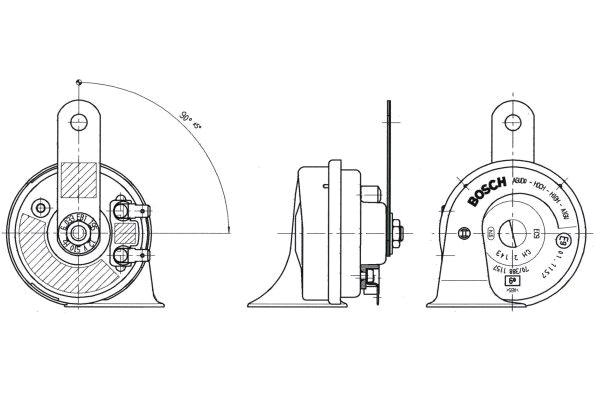 BOSCH 6 033 FB1 195 Fanfare...