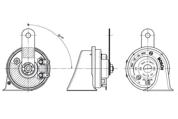 BOSCH 6 033 FB1 213 Húkačka