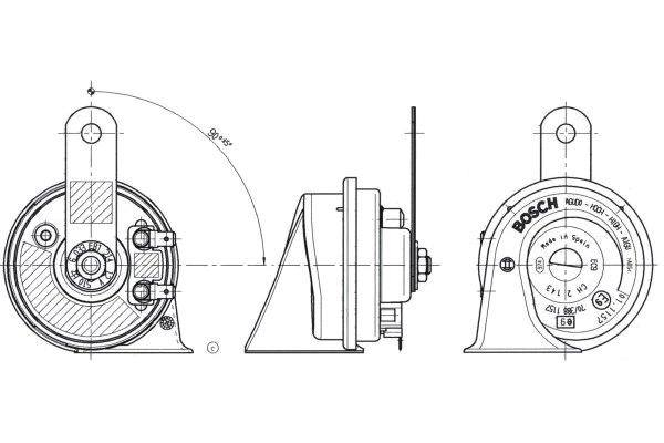 BOSCH 6 033 FB1 214 Húkačka