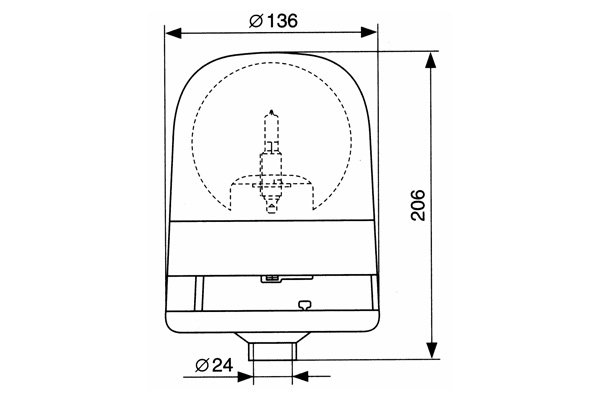 BOSCH 7 782 332 009 Φάρος
