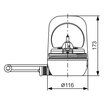 BOSCH 7 782 372 021 Rotating Beacon