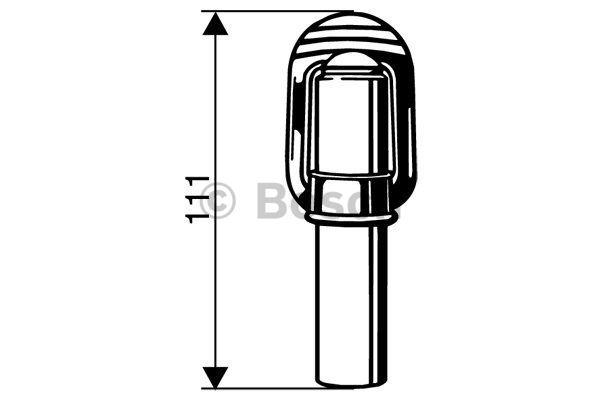 BOSCH 8 787 022 001 Holder