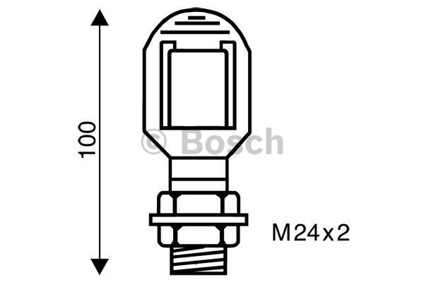 BOSCH 8 787 022 013 Holder