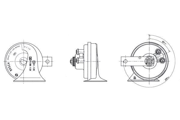 BOSCH 9 320 332 154 Fanfare...