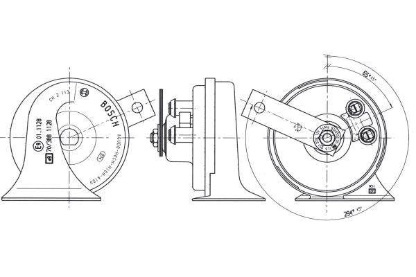 BOSCH 9 320 332 155 Fanfare...