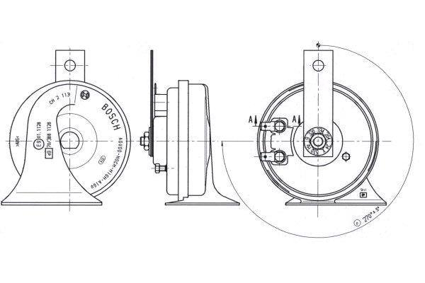 BOSCH 9 320 334 204 Fanfare...