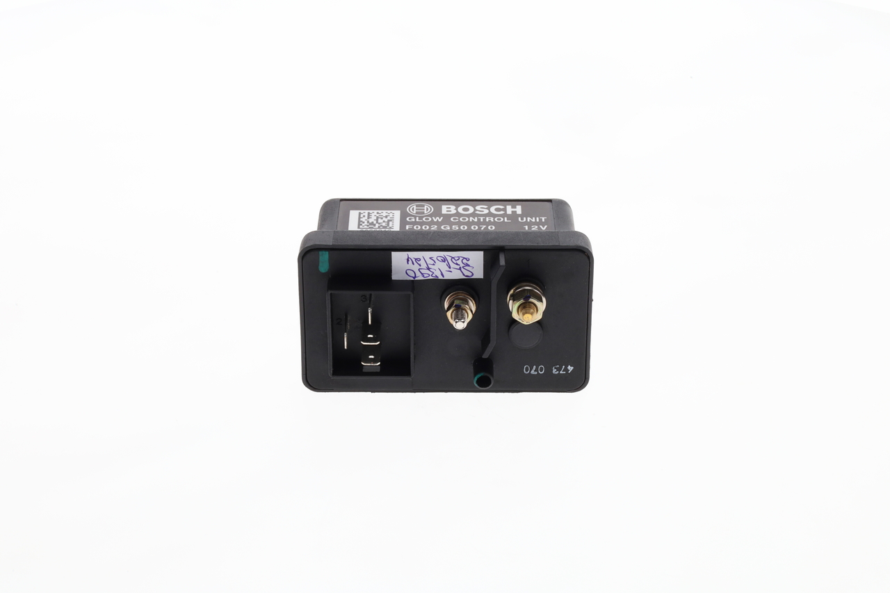 Control Unit, glow time