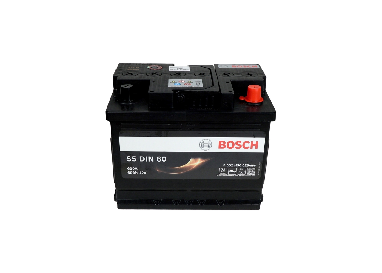 BOSCH F 002 H50 028 S5 Starter Battery for HYUNDAI KIA MAHINDRA OPEL RENAULT SKODA VW