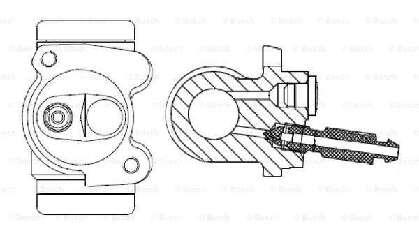 BOSCH F 026 002 363 Wheel...