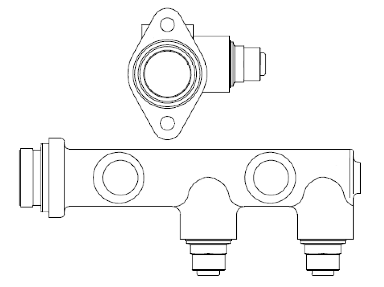 BOSCH F 026 003 001 Hauptbremszylinder