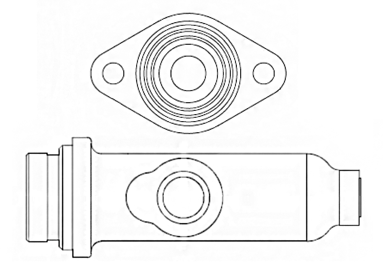 BOSCH F 026 003 044 Hauptbremszylinder