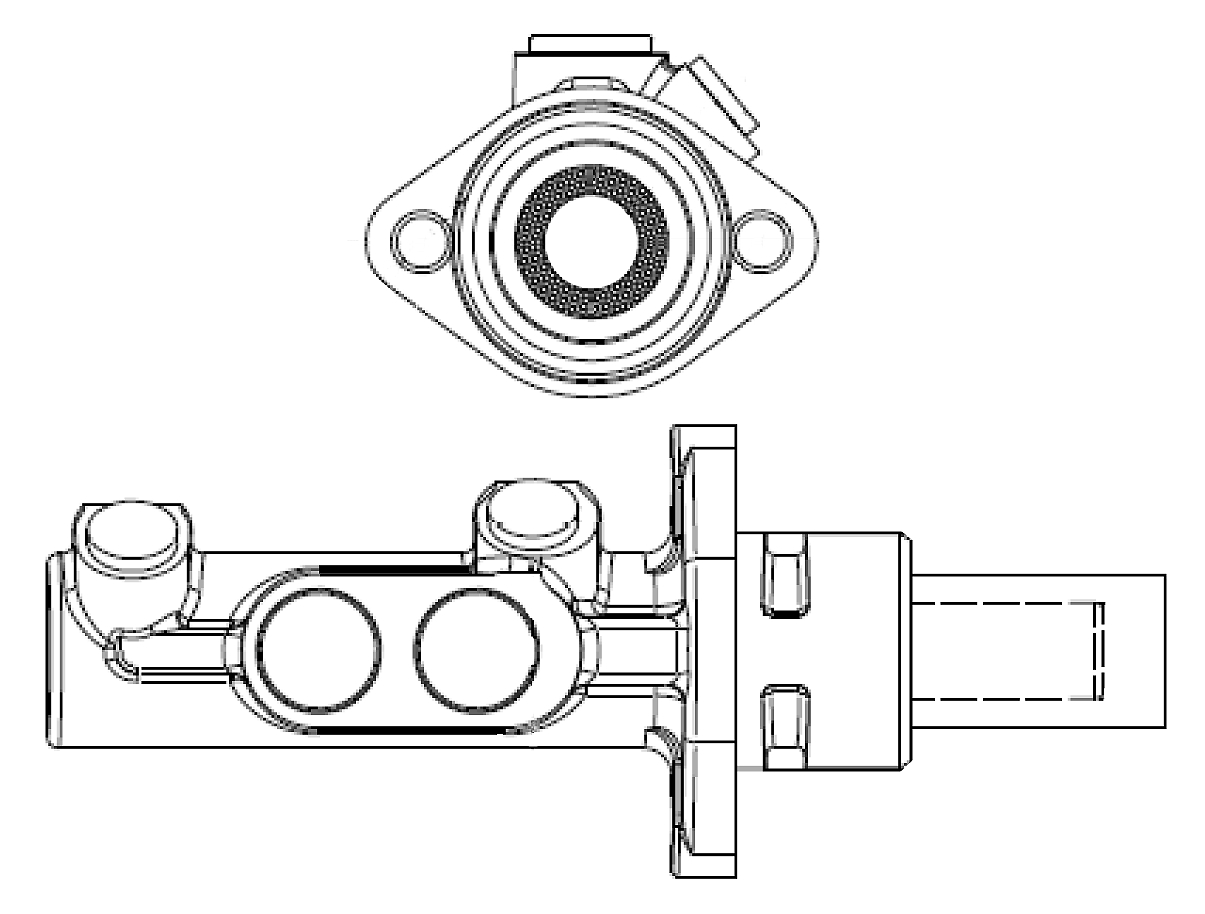 BOSCH F 026 003 942 Hauptbremszylinder
