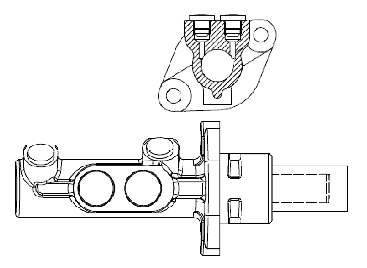 BOSCH F 026 003 943 Hauptbremszylinder