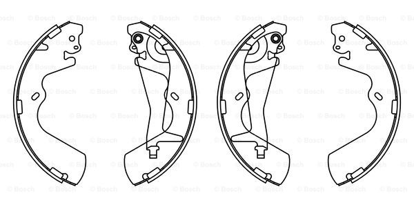 BOSCH F 026 008 013 Brake...