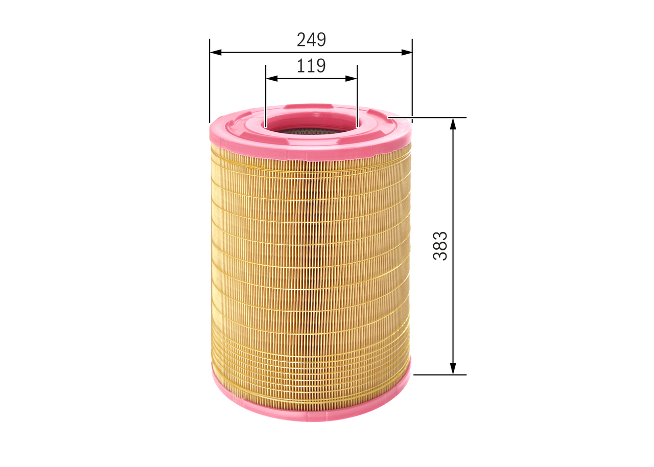BOSCH F 026 400 067 Luftfilter