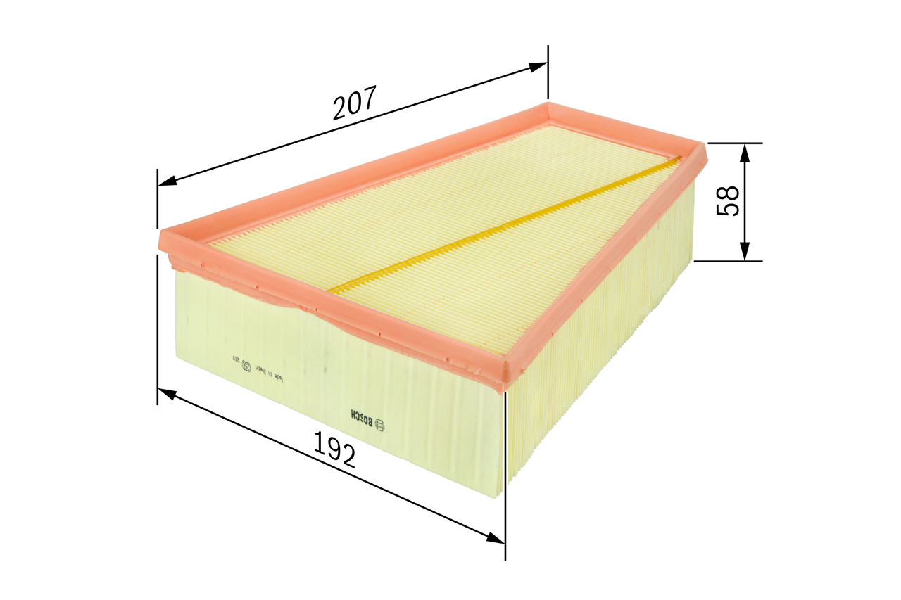 BOSCH F 026 400 139 Air Filter