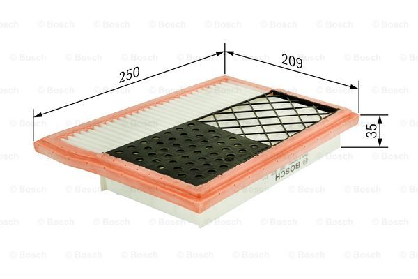 BOSCH F 026 400 215 Air Filter