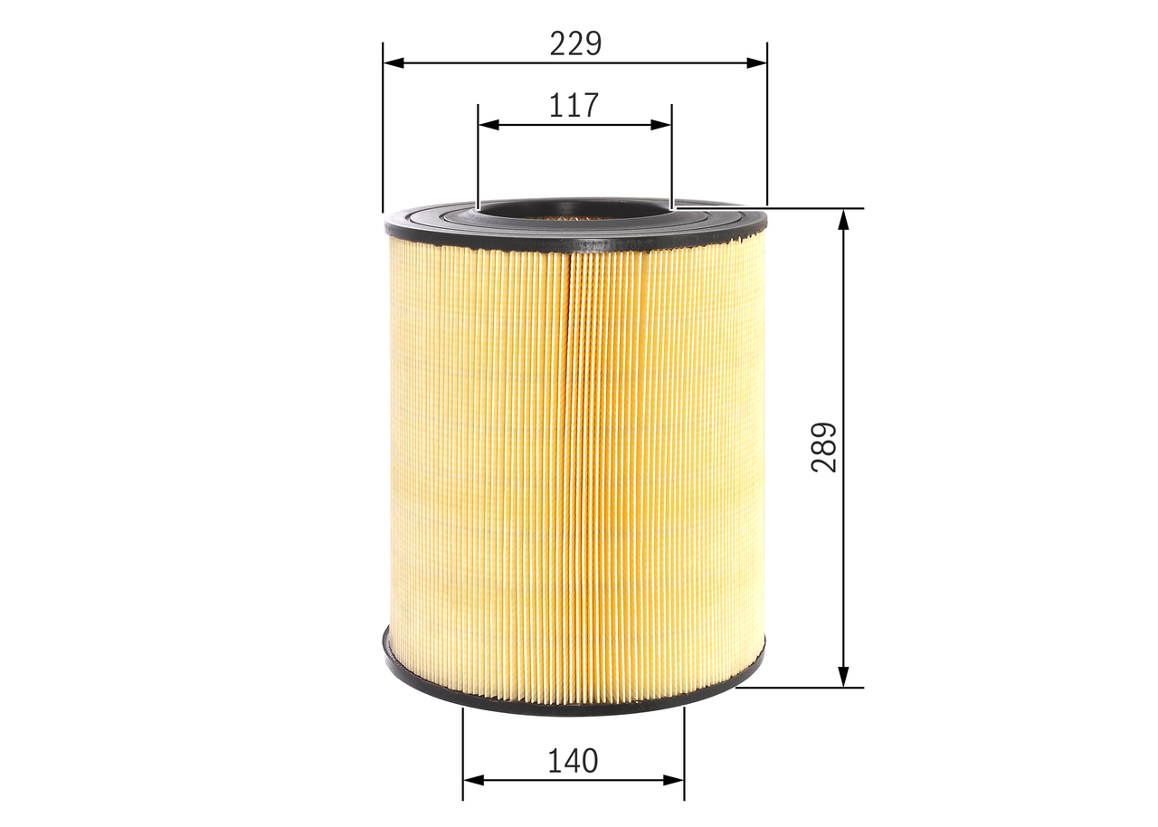 BOSCH F 026 400 276 Luftfilter