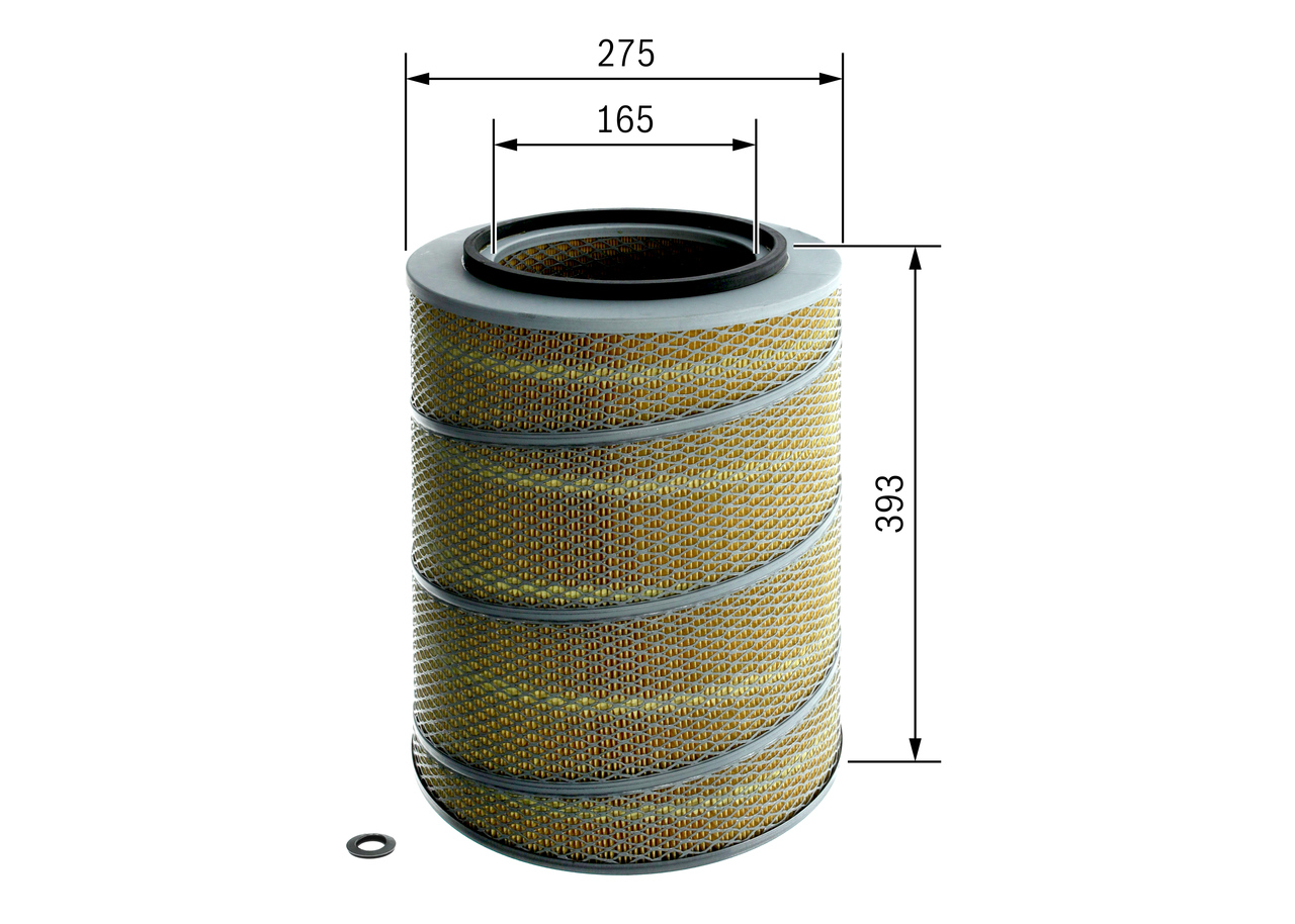 BOSCH F 026 400 403 Luftfilter