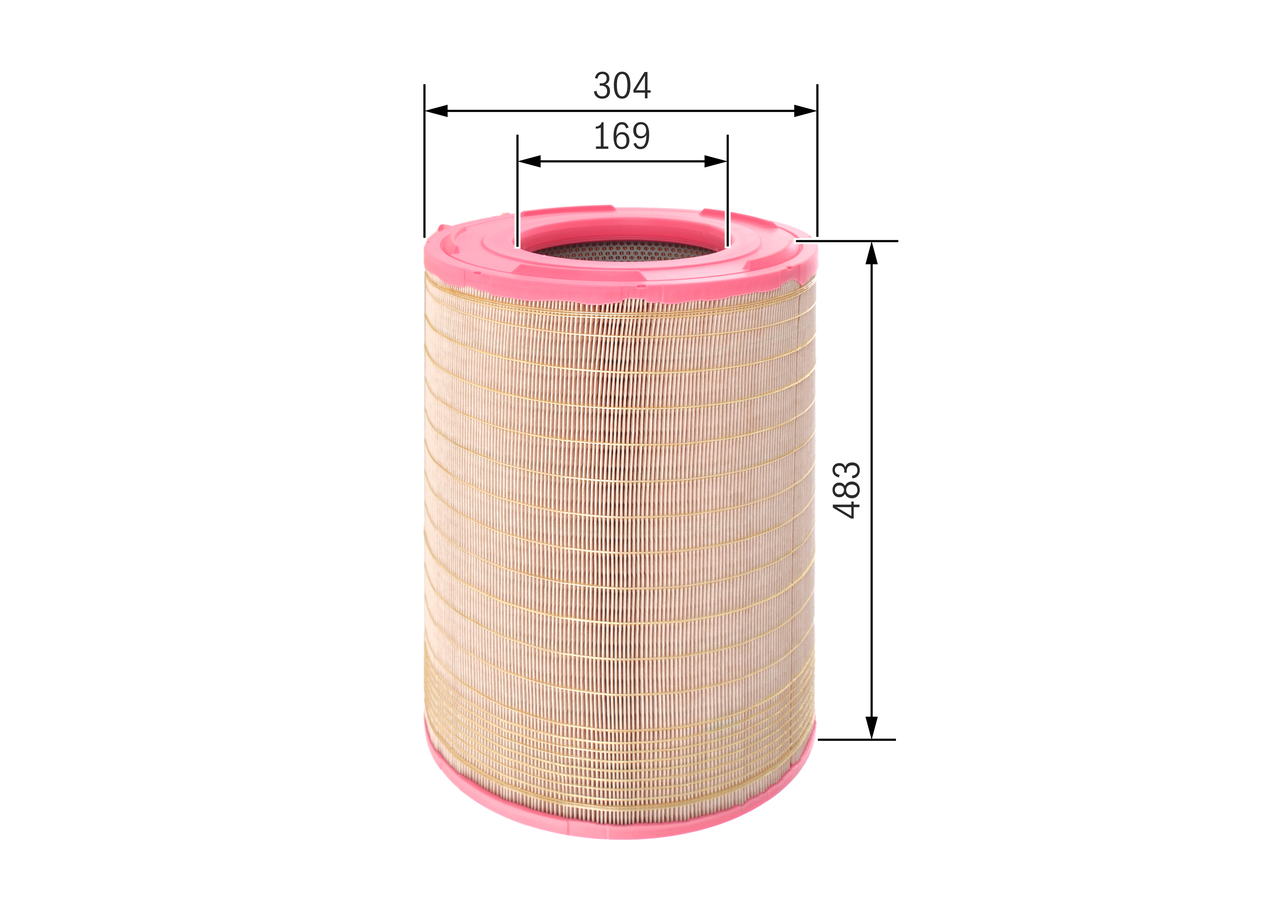 BOSCH F 026 400 540 Luftfilter