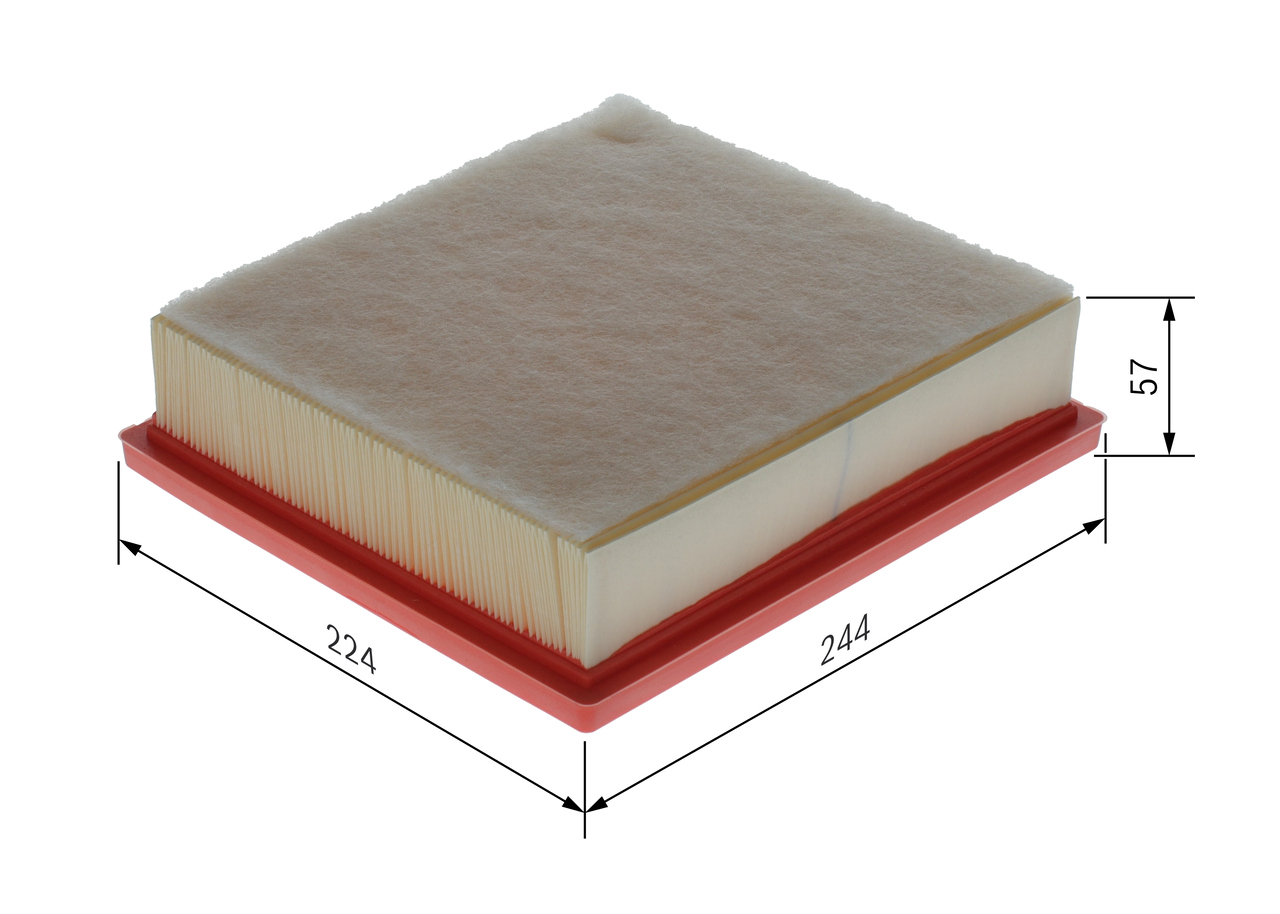 BOSCH F 026 400 737 Luftfilter