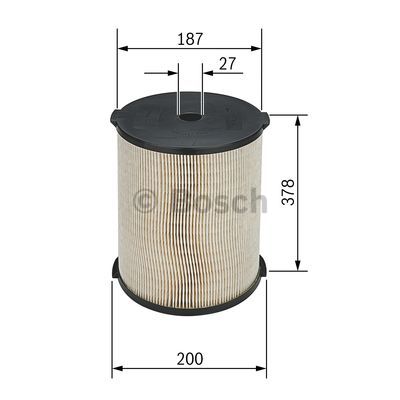 BOSCH F 026 407 054 Filtro...