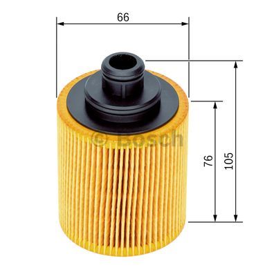 BOSCH F 026 407 087 Oil Filter