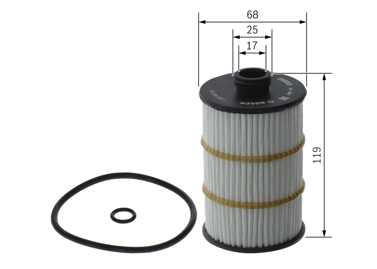 BOSCH F 026 407 313 Ölfilter
