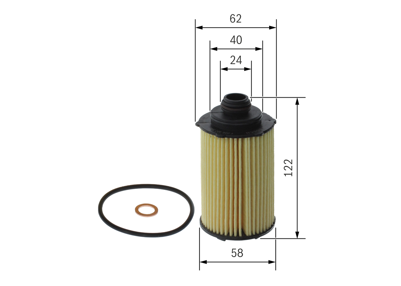 BOSCH F 026 407 348 Ölfilter