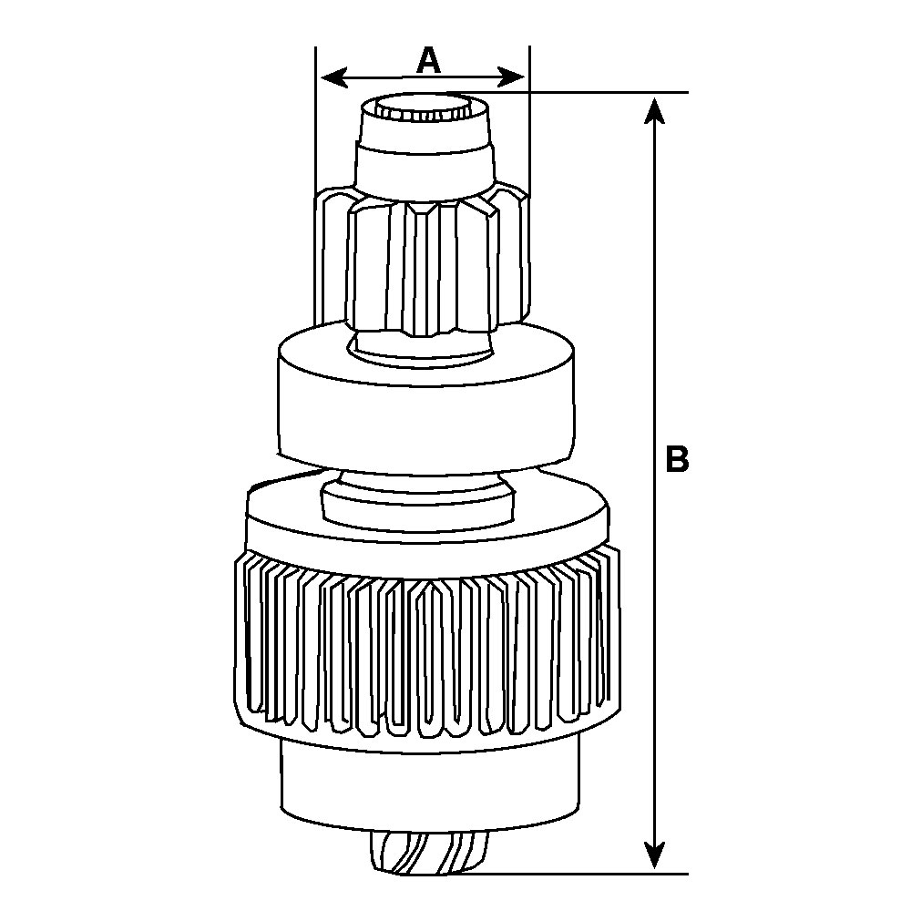 Freewheel Gear, starter