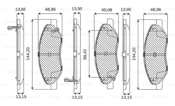 BOSCH F 03A 050 006 Brake...