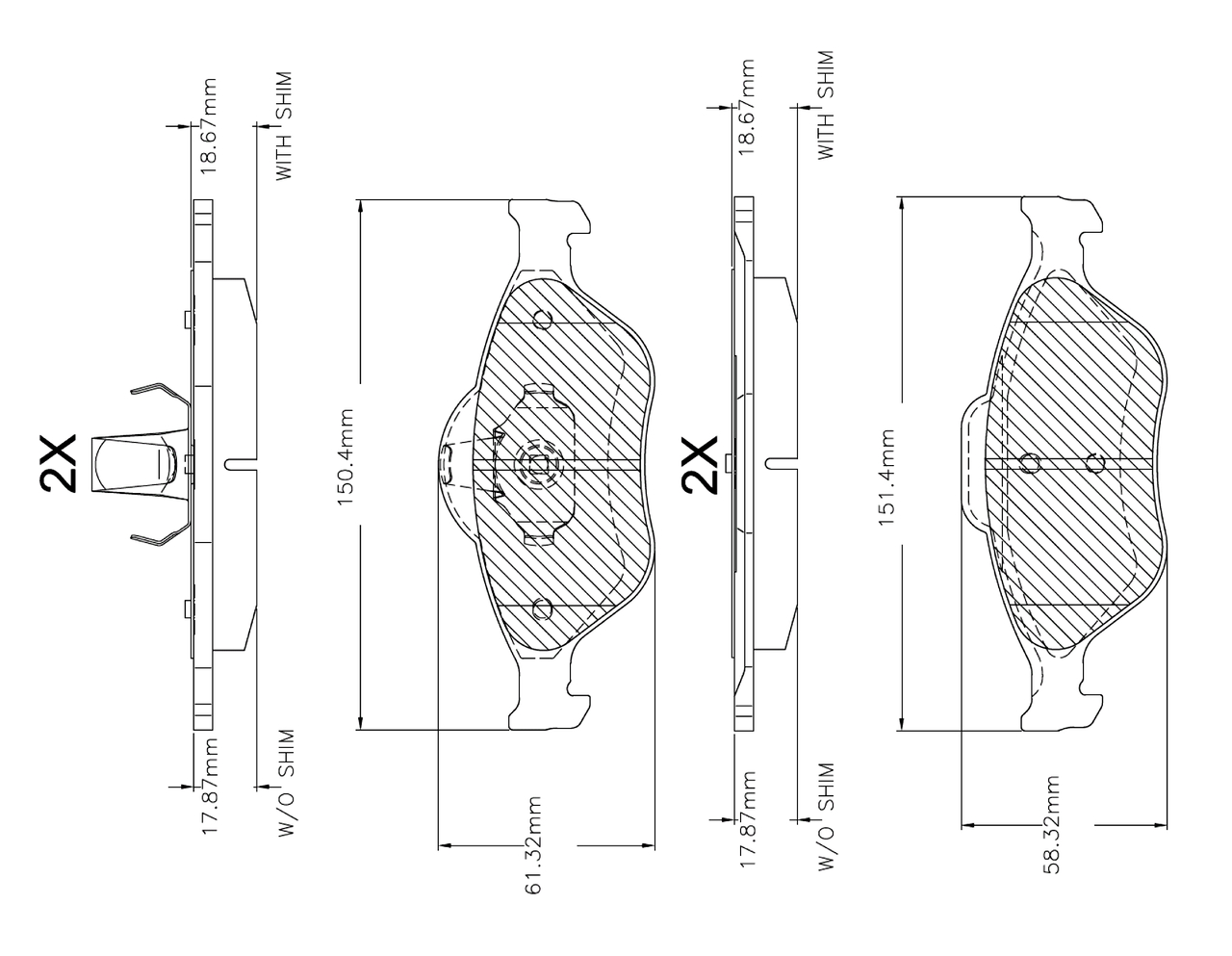 BOSCH F 03A 150 018 Brake...