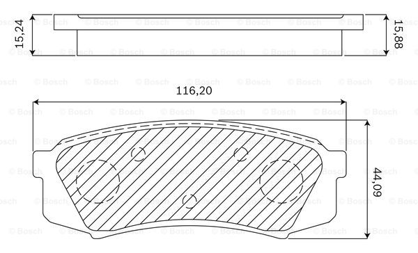 BOSCH F 03B 050 004 Brake...